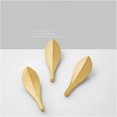 thumbnail image 5 of Set of 6 Gold Leaf Cabinet Door Handles - Trendy Art Deco Style,, 5 of 5