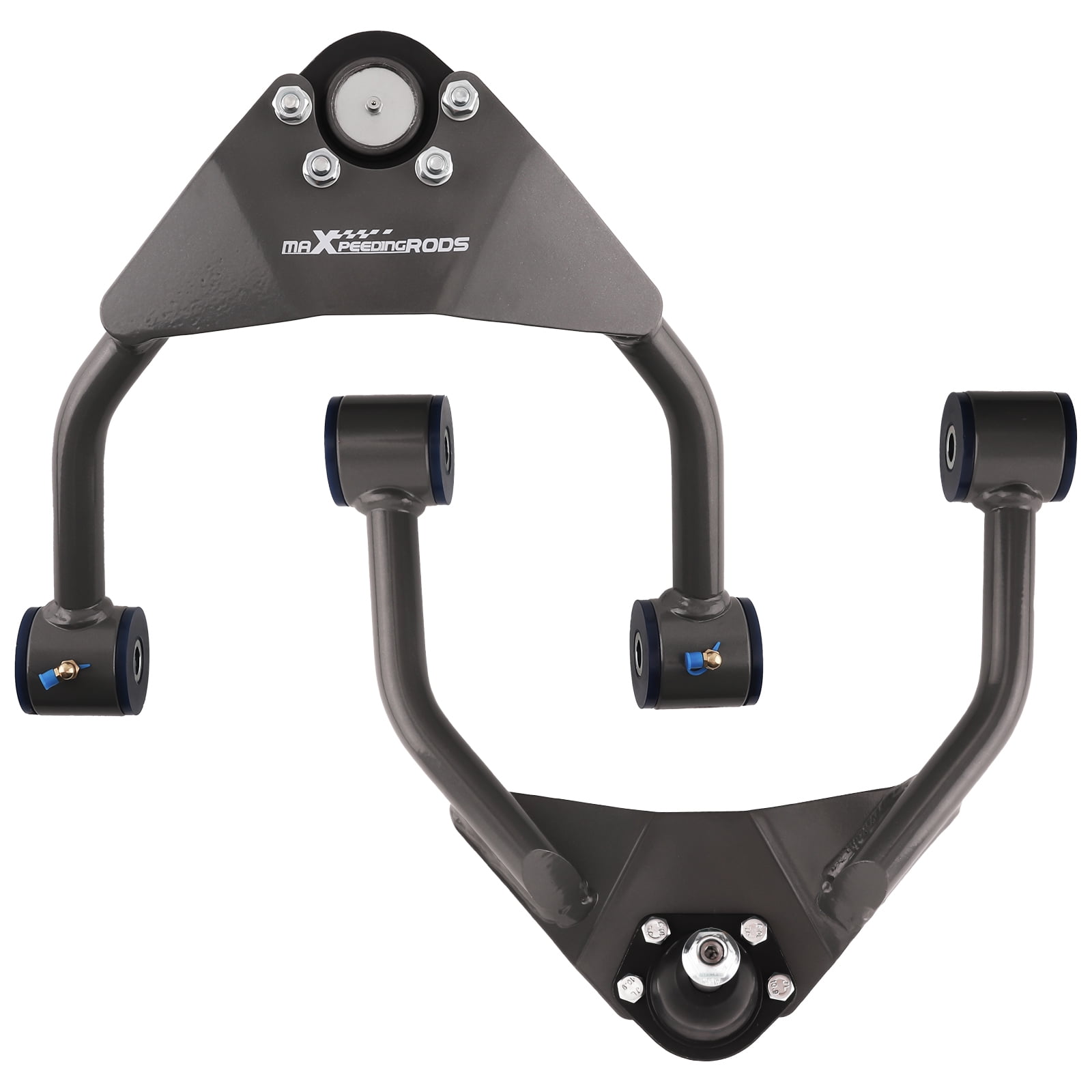 Maxpeedingrods 2x Upper Drop Alignment Control Arms Drop Kit for 1999-06 Silverado Sierra 1500