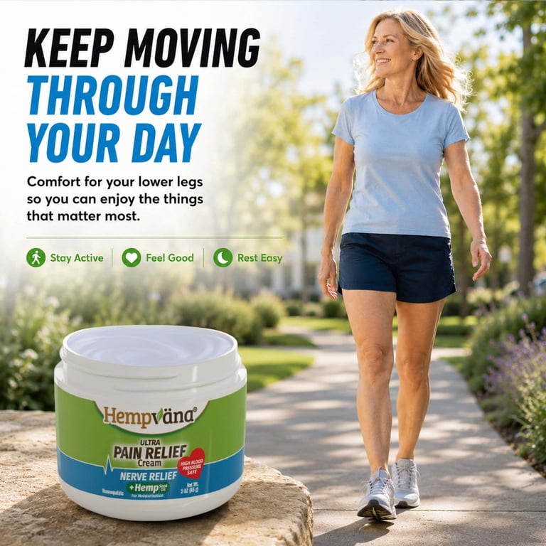 Hempvana Ultra Nerve Pain Relief Cream, Homeopathic photo 4
