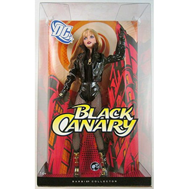 Barbie Famous Friends: Dc Comics Black Canary Collectible Doll