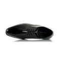 thumbnail image 6 of Ferro Aldo Alvin MFA19696 Men's Plain Square-Toe Derby Dress Shoes, in Tuxedo Black, Men's Size 7, 6 of 8