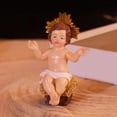 thumbnail image 7 of Jiibva Baby Jesus Figure Mini Desktop Child Jesus Figure Doll Sculpture Resin Statue Holiday Ornament Statue Figurines, 7 of 7
