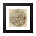 thumbnail image 2 of Lodewijk Toeput 12x12 Black Modern Framed Museum Art Print Titled - Venus and Cupid, 2 of 5