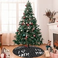 thumbnail image 7 of Picia I love Math Print Christmas Tree Skirt , Christmas Tree Skirt Ornaments for Merry Christmas Holiday Party Decorations Indoor Outdoor-48", 7 of 7