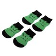 thumbnail image 3 of Calcetines para perros Agarres de goma antideslizantes para perros y cachorros Negro Amarillo Naranja Talla S-XL Zulema  none, 3 of 7