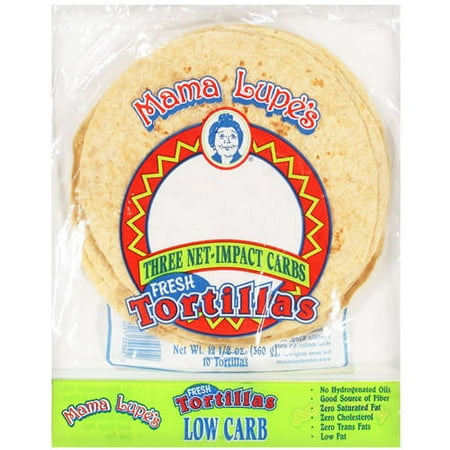 Mama Lupe's Three Net-Impact Carbs Fresh Tortillas, 10 ct
