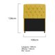 thumbnail image 3 of Cabecera Lady individual - Amarillo WEIK Lady, 3 of 3