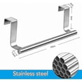 thumbnail image 2 of Wall-Mounted Stainless Steel Towel Bar Easy Install No Drilling Required, 2 of 5