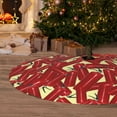 thumbnail image 5 of KLL 30" Christmas Tree Skirt Fire Extinguisher Xmas Tree Skirts Mat for New Year Xmas Holiday Party Indoor Outdoor Home Decoration, 5 of 5