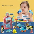 thumbnail image 3 of Ensemble de Jeu de Station-Service Éducatif Musical Jouet de Circulation Jouet de Simulation pour Enfants, 3 of 10