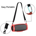thumbnail image 4 of Geekria Silicone Speaker Case Cover, Compatible with JBL Charge 5, Charge 4 Case, Protective Waterproof Soft Skin, Replacement Bluetooth Speakers Travel Carrying Case with Keychain Hook (Red), 4 of 6