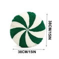 thumbnail image 2 of Christmas Candy Cane Pillow, Christmas Stripes Plush Pillow, Peppermint Throw Pillow Xmas Spiral Lollipop Pillow, Cute Christmas Decorations for Sofa Windowsills Sofa Bedroom, 2 of 4