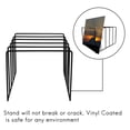 thumbnail image 3 of Metal Vinyl Record Display Shelf Turntable Storage Shelf Exhibit Stand Holder B, 3 of 8