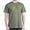 Military Green, variant on CafePress - Delta Tau Delta Gold Stacked Signature T Shirt - Men's Classic Graphic Cotton T-Shirt