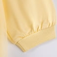 thumbnail image 5 of bbymog Baby Girl Clothes Fashion Cute Long Sleeve Mesh Yarn Play Dress for Girls Casual Dresses Yellow 5 years, 5 of 7