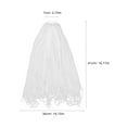 thumbnail image 2 of unbranded Accesorios Nupciales Velo Con Para Novia Y Cómodo, 2 of 6