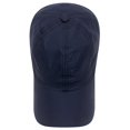 thumbnail image 3 of Bibifish Mens Black Baseball Cap Full Perforated Fabric & Logo Patch Detail Lightweight Breathable Casual Outdoor & Sports Sun Protection Cap, 3 of 7