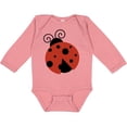 thumbnail image 3 of Inktastic Ladybug, Ladybird, Lady Beetle - Red Black Girls Long Sleeve Baby Bodysuit, 3 of 5