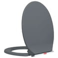 thumbnail image 5 of vidaXL Soft-Close Toilet Seat Quick Release Gray Oval, 5 of 9