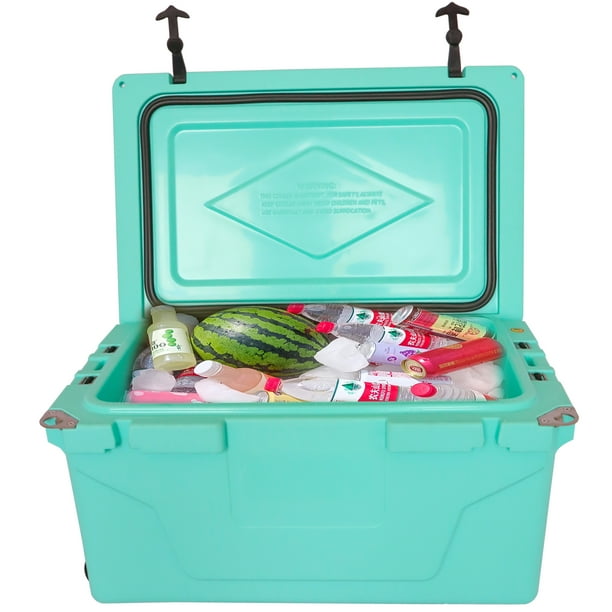 Spoway 65Qt Marine Ice Chest Cooler,Ice Cooler Box Camping Ice Chest Beer Box Outdoor Fishing