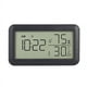 thumbnail image 1 of TermóMetro HigróMetro Interior con Reloj Despertador, Digital LCD, para HabitacióN, SalóN, (Negro), 1 of 5