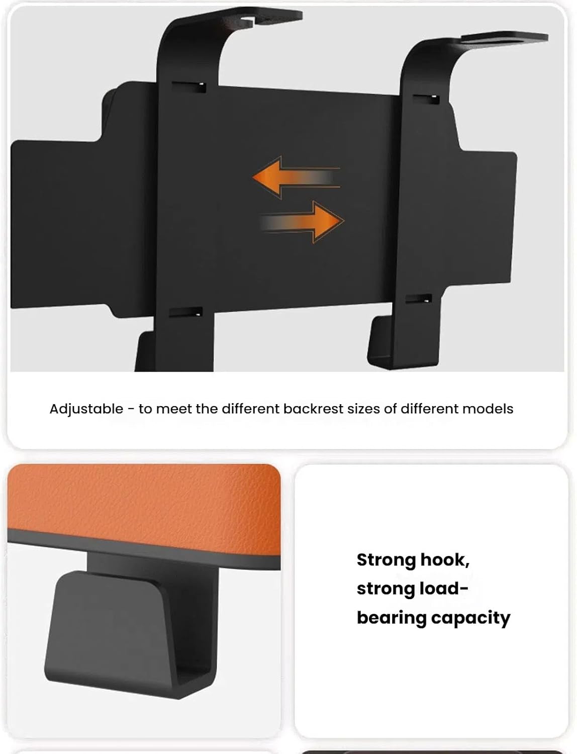 3-in-1 Car Backseat Organizer,Multifunctional Car Seat Back Storage Box,with Drink Cup Holder Tissue Box,for Hold Phone,Snacks, Drinks, Handbag