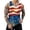 A-Navy56, variant on Men's Glitter Star US Flag Print Sleeveless Tank Top Crew Neck Breathable Casual Workout Tank Shirts