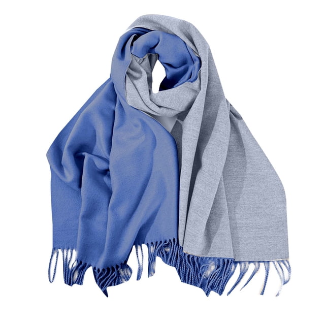 Bufandas de moda para mujer, cálidas, versátiles, chal, cómodas, informales, regulares, lisas, de poliéster.