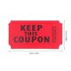 thumbnail image 2 of Red Raffle Tickets Paper Roll for Party Use with 500Pcs Event Tickets, 2 of 5