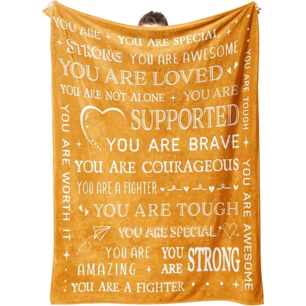 LHSHID Gifts for Women or Men Blanket Gifts for Mothers Day Get Well Blanket Thinking of You Gifts for Mom Grandma Friend Sister Nurse Feel Better After Surgery Gifts 30"x40"