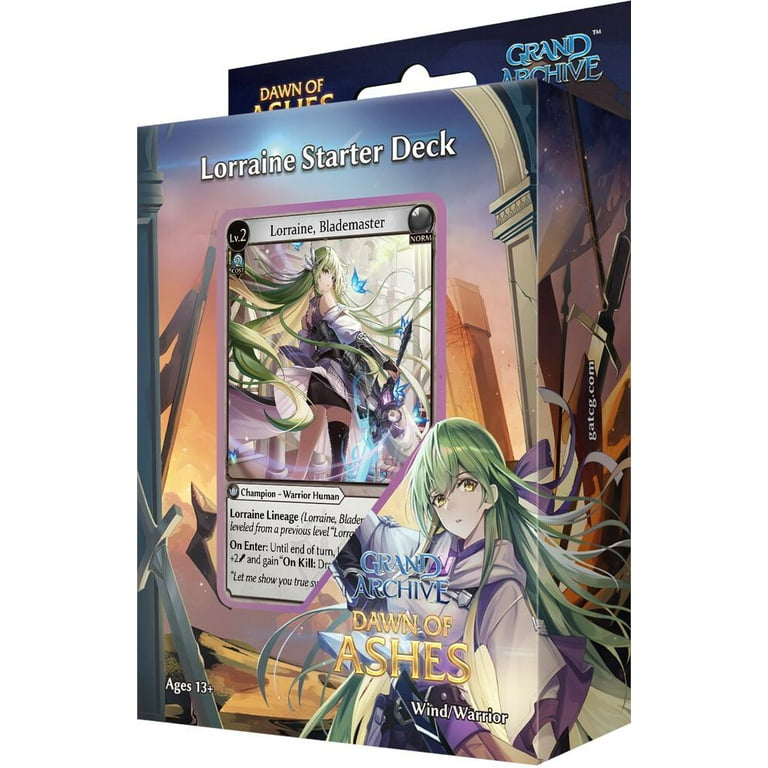 Grand Archive Dawn of Ashes Lorraine Trading Card Game Starter
