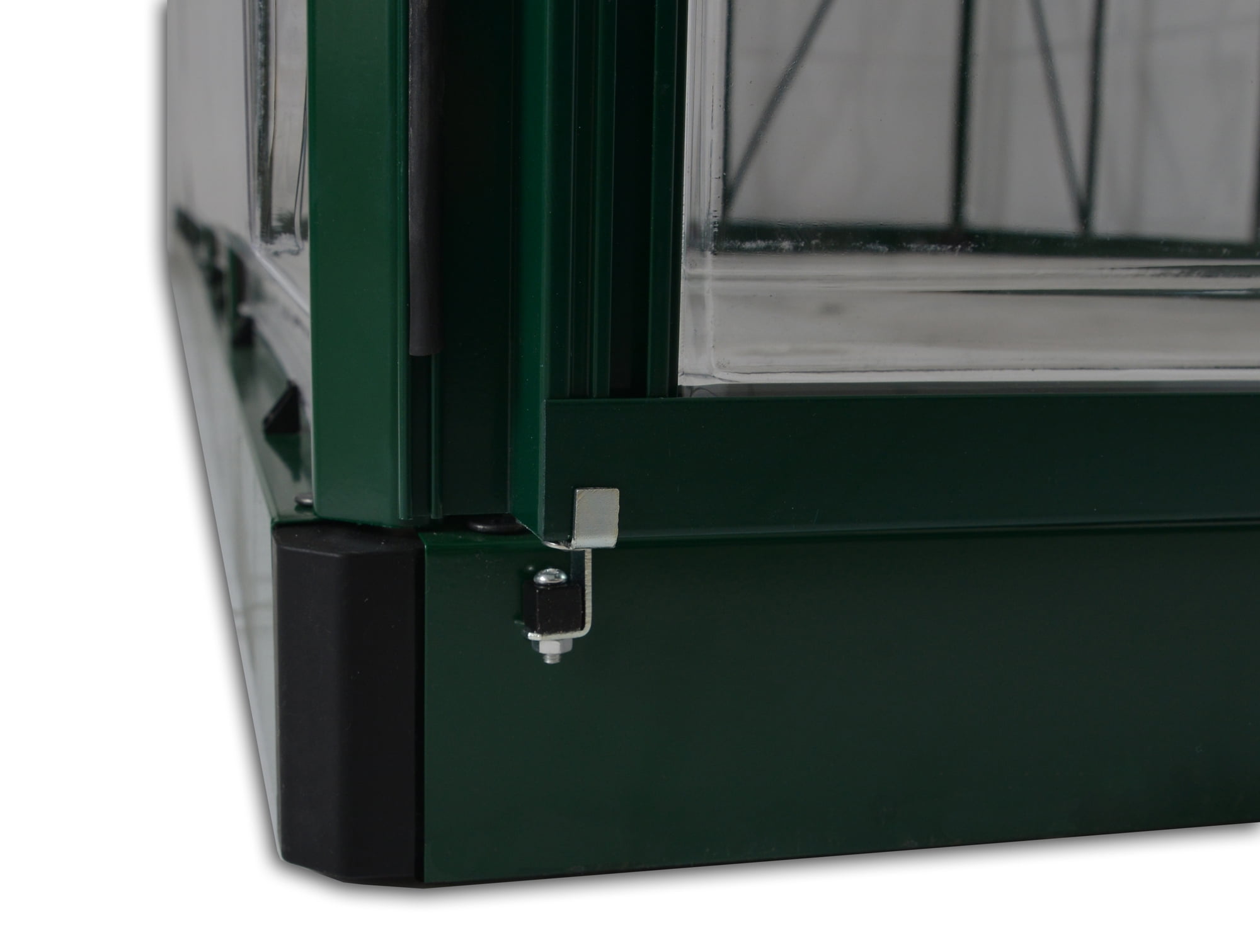 Palram - Canopia Hybrid 6' x 4' Polycarbonate/Aluminum Walk-In Greenhouse – Green - with Roof Vent