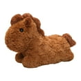 thumbnail image 1 of Caballo de peluche, juguete de peluche, acogedor, para habitación infantil, año nuevo lunar chino 2026 Marrón, 1 of 9