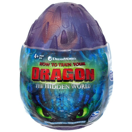 How to Train Your Dragon Dragon Egg Plush Purple Mystery Pack - Walmart.com