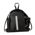 thumbnail image 3 of Mochila con cordón de fútbol, ​​bolsa con compartimento para zapatos, bolso escolar, bolso de mano para viajes, playa, natación, hombres y mujeres, 3 of 8