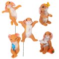thumbnail image 3 of 1 Set Resin Miniature Bunnies Garden Rabbit Decor Micro Landscaping Ornaments, 3 of 7