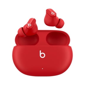 Restored Beats Studio Buds Totally Wireless Noise Cancelling Earphones Red- (Refurbished)