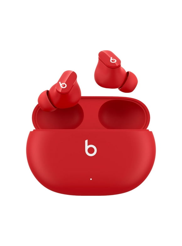Restored Beats Studio Buds Totally Wireless Noise Cancelling Earphones Red (Refurbished)