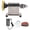 EU Plug Silver Black, variant on Electric Carving Grinder Benchtop Jewelry Polishing Machine Woodworking Sander Tool AC 110-240V UK Plug 795 150W Versatile Rotary Crafting Power Saw 10.24 in / 26 cm