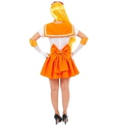 Seasonal Visions Sailor Moon Venus Sexy Adult Costume Medium Female