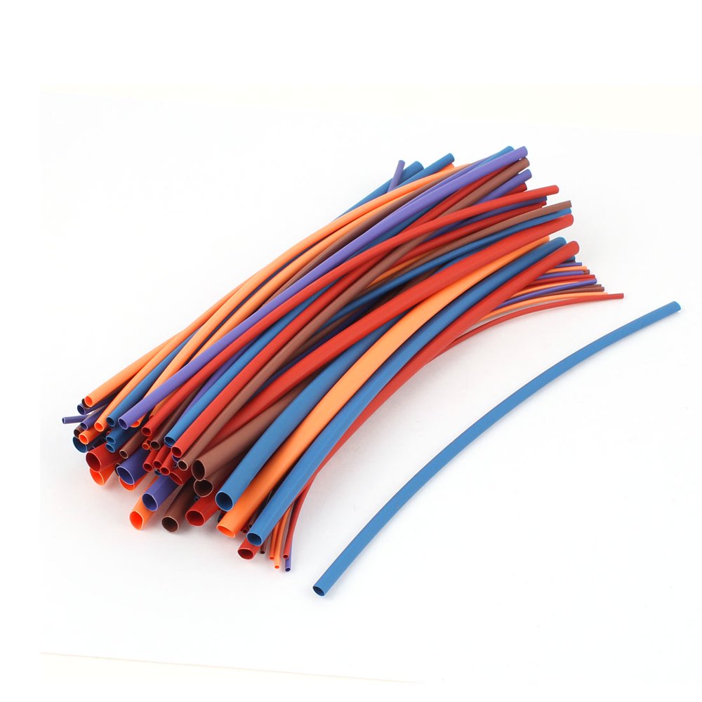 80Pcs 21 Heat Shrink Tube Wire Wrap Assortment Tube Sleeve 6 Sizes Kit