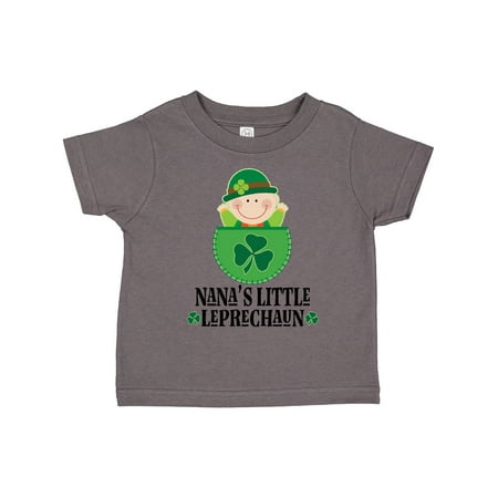 

Inktastic Irish Nana Little Leprechaun Gift Toddler Boy or Toddler Girl T-Shirt