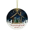 thumbnail image 2 of Suncoda Christmas Decorations, Xmas Nativity Scene Ornaments 2026 Christmas Tree Decorations, Xmas Decor Holy Family Ornament for Holiday Party Home, 2 of 5
