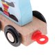 thumbnail image 4 of Juego de tren de madera con juguete de rompecabezas grueso de clasificación de , tren de juguetes de amiento con bloques de clasificación de reconocimiento de color de forma, Animal Salvador Dali Tren de apilamiento de madera, 4 of 10