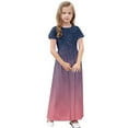 thumbnail image 5 of JoyHoop Girls Casual Maxi Floral Dress Long Sleeve Holiday Dresses with Pockets, 5 of 9