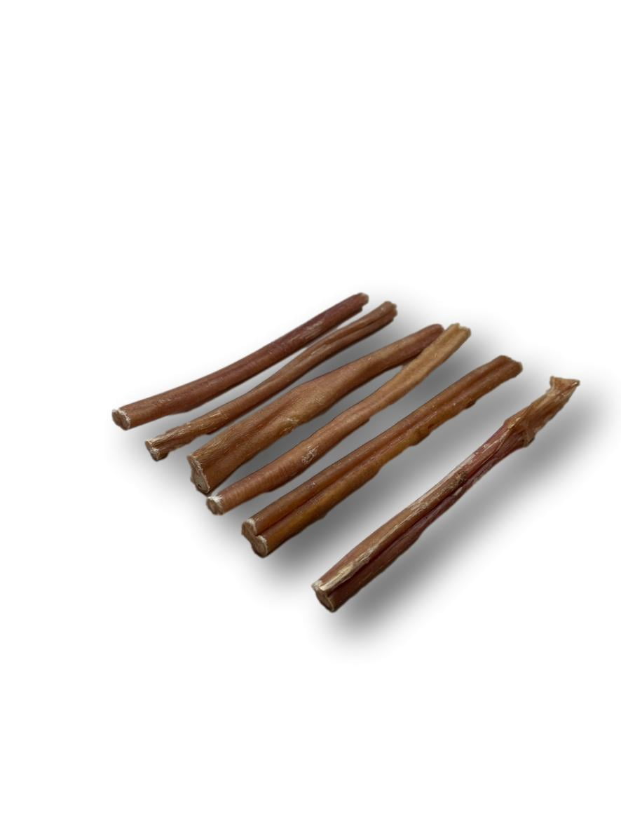 6" Thin Bully Sticks 25 Pack