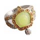 thumbnail image 2 of Anillo de tortuga para mujeres y niñas, anillo de tortuga con animales de cristal, joyería para el día de la madre, regalos para mamá, 2 of 5