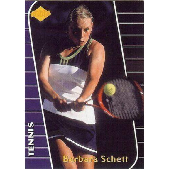 Barbara Schett 2000 Collector’s Edge tennis card