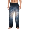 thumbnail image 1 of Kdxio The Galaxy Pattern Men's Pajama Pants, Elastic Waist with Drawstring and Pockets, Comfortable Loungewear-XX-Large, 1 of 6