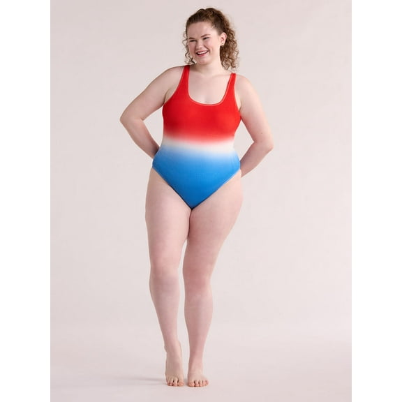 No Boundaries Juniors Crinkle One Piece Swimsuit, Sizes XS-XXL
